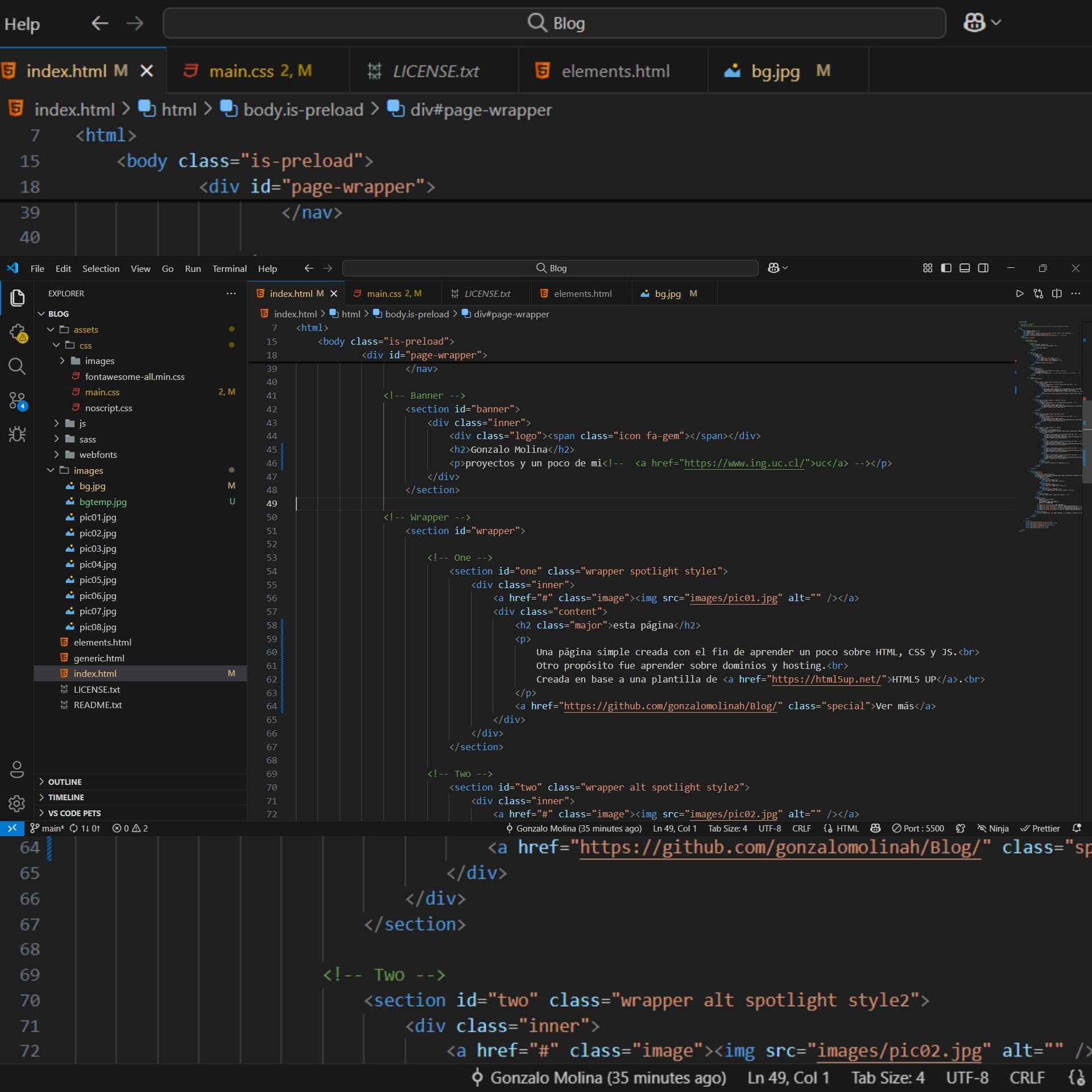 Equipo revisando código en conjunto
